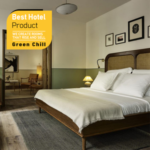 Muebles de Dormitorio de Hotel Contemporáneos y Personalizados, Estructura de Madera Sólida, Diseño Duradero para Proyectos Llave en Mano de Hostelería de 3 a 5 Estrellas - Product Image 1