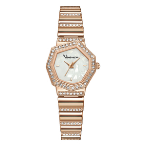 Nuevo Reloj de Pulsera Cuadrado para Mujer, Estilo Diamante de Lujo, Moderno, Resistente al Agua - Product Image 1