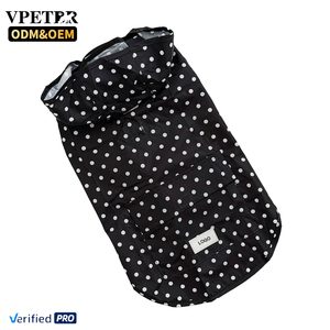 <span class=keywords><strong>Impermeable</strong></span> Reutilizable y Plegable de Poliéster de Lujo para Perros, Poncho Portátil con Capucha para Perros Pequeños y Medianos - Product Image 4