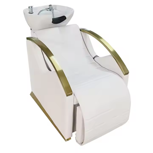 Sillón de Lavado de Cabello Eléctrico Moderno para Salón de Belleza con Lavabo Trasero y Fregadero de Cerámica - ¡Gran Oferta! - Product Image 2