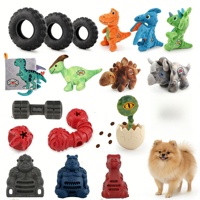 Jouet pour animaux de compagnie durable et auto-entretenant, en peluche, couineur, en caoutchouc latex et TPR, balle à mâcher, jouet de stimulation pour chat, jouet à mâcher à la catnip, vente en gros