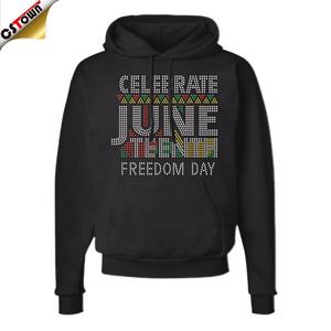 สินค้ายอดนิยม 2024 สินค้าใหม่ Juneteenth การถ่ายเทความร้อน Rhinestones คริสตัล Rhinestone การถ่ายเทความร้อน - Product Image 3