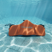 Scooter Submarino Eléctrico de Alta Velocidad, Moto Acuática Eléctrica con Motor a Reacción y Batería Recargable