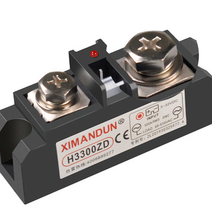 SSR-HD10 24VDC Halbleiterrelais-Modul – 100A, DC-Steuerung DC, Industrielles SSR 80–500 A