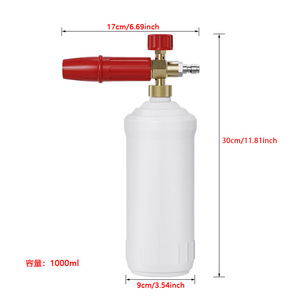 Sulai <b>Machinery</b> <b>Foam</b> Gun 276bar High Pressure Cleaner Car Washing Spray Nozzle Set Light Duty - Product Image 2