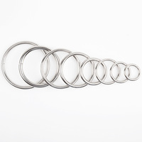Vente en gros de joints toriques en métal de haute qualité de nouveau style, diamètre intérieur de 2 pouces, soudé, robuste, anneau rond solide coulé sans couture