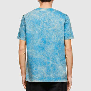 Nouvel Arrivage T-shirt Homme Délavé à l'Acide 100% Coton Écologique Respirant Personnalisable Marque Privée Manches Courtes - Product Image 1