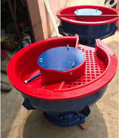 Machine de finition par vibration à haute efficacité 40L 60L 80L 95L pour le débavurage et le polissage par tambour vibrant