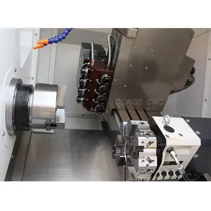 TCK50DY-8 Cnc Lathe Turning Center With Y Axis And C Axis Slant Bed Cnc Lathe Machine