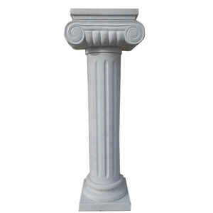 Colonne romaine en pierre <span class=keywords><strong>rouge</strong></span> de marbre naturel pour jardin - Product Image 4