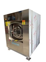 Laveuse-essoreuse électrique automatique en acier inoxydable pour linge, nouvelle machine à laver les textiles sans résidus, capacité 30 kg pour hôtels