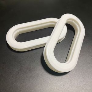 หูหิ้วกล่องพลาสติกทรงรีสีขาวสำหรับบรรจุภัณฑ์กล่อง - Product Image 2