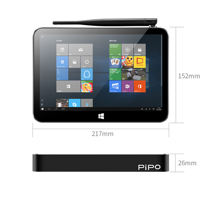 PIPO X11 8.9 Inch Intel Celeron N4020 Win10 64GB Touch Screen Educational Industrial All-in-One Mini Tablet PC