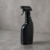 Bouteille pulvérisateur à gâchette en plastique PET de 500 ml, flacon pulvérisateur vide à gâchette pour produits de nettoyage domestique, logo personnalisé