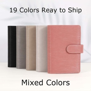 Yihe Best Seller Custom A6 Saffiano Epi Leather Agenda Planner Binder 6-Rings Listo para enviar con opción de inserción personal - Product Image 2