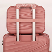 Valise PP de haute qualité, valise à roulettes pour avion, valise intelligente, ensemble de valises PP, couleurs assorties