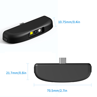 Symcode 4090 Mini Lecteur de codes-barres 2D tout-en-un 32 bits CMOS avec interface Type C pour téléphone, noir, certifié USB ROHS