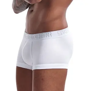 Boxer Briefs Mens Free Sample Seamless Custom Shorts Sexy Men Classic Brief Panties Men's Boxer Briefs Logo Boxers Custom Mens Underwear