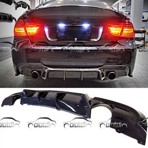 Kit de carrocería de fibra de carbono, alerón difusor de labio de parachoques trasero para <span class=keywords><strong>BMW</strong></span> <span class=keywords><strong>E90</strong></span> 325i <span class=keywords><strong>335i</strong></span> M Tech 2006 - 2011 - Product Image 2