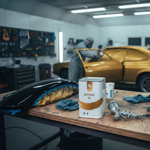 硬质金丙烯酸树脂1K/2k汽车喷漆汽车修补液体涂层20% 固体含量汽车喷涂 - Product Image 5