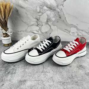 Zapatos Planos Casuales de Lona para Mujer, Estilo Moderno y a la Moda, con Suela Gruesa para Caminar - Product Image 2