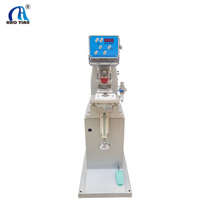 Haotian Monochrome Pad <b>Printing</b> <b>Machine</b> P-125D1 Pneumatic Drive For Toys Handles Plastic Casings - Product Image 4