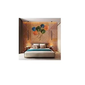 Tenture murale en fer personnalisée au design moderne pour la décoration de la maison avec options de taille et de forme et de couleur Matériau métallique - Product Image 2