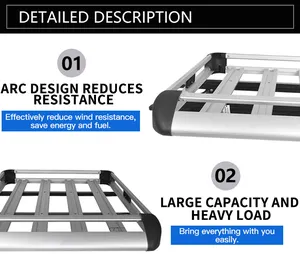 Porte-toit étanche Porte-bagages de voiture pour galerie de toit suzuki vitara