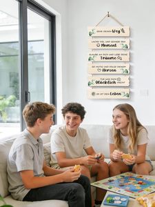 Regalos de Confirmación y Consagración para Jóvenes, Letreros Decorativos de Madera Natural Ecológicos para Colgar en la Pared con Frases Inspiradoras para Niños y Niñas - Product Image 5