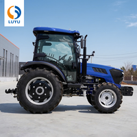 Tracteurs agricoles LUYU de haute qualité 50HP 75HP, tracteur agricole 4WD 4x4 en provenance de Chine à vendre