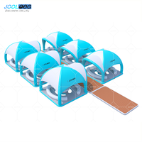 Plataforma Flotante Inflable Jooloog con Pabellón para Complejos Acuáticos