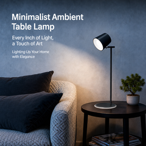Lámpara de Mesa LED Moderna Recargable, Ajustable, Negra y Dorada, Táctil, Regulable, 3 CCT, USB, Alto CRI, para Dormitorio, Hotel, Restaurante - Product Image 3