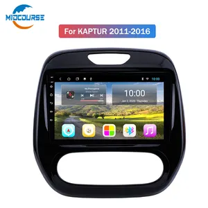 2G RAM Android 10オーディオラジオステレオforRenault Captur CLIO Samsung QM3 2011-2014 2015 2016 Car DVD GPS Navigation(4913912c)