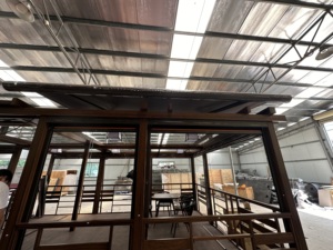 ร้านอาหารคอนเทนเนอร์ LUX ขายดี สไตล์เอเชียตะวันออกเฉียงใต้ ครัวไม้เคลื่อนย้ายได้ คอนเทนเนอร์ผับบาร์คีออสก์ ขนาด 40 ฟุต - Product Image 5