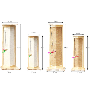 Griffoir <span class=keywords><strong>de</strong></span> canapé en bois massif griffoir <span class=keywords><strong>de</strong></span> chat et protecteur <span class=keywords><strong>de</strong></span> canapé/meuble multifonctionnel - Product Image 3