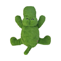 Jouet à mâcher interactif pour chien en peluche super douce, motif dessin animé, couineur, rembourrage en coton, maille brodée, anti-stress, petit format, pour usage quotidien en intérieur