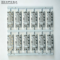 Fabricant de PCB à base d'aluminium, noyau métallique personnalisé pour l'éclairage automobile, éclairage de scène, LED 3W 5052AL
