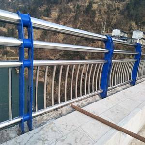 Haute qualité Durable en acier inoxydable pont rivière survol paysage isolation sécurité garde-corps ingénieur qualité barrière réfléchissante - Product Image 6