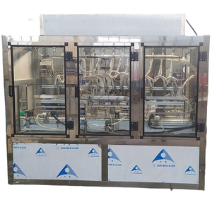 Máquina de Llenado Lineal a Prueba de Explosiones para Tanques de Combustible de Alcohol, Totalmente Automática, de 12 Cabezales, con Flujo Automático - Product Image 1