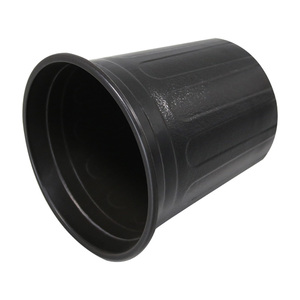 Vasi di plastica impilabili da 1 gallone classico moderno alto piccolo giardino coltivano cestini di drenaggio fori per piantare la casa recinzione - Product Image 2