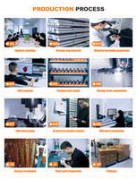 Support en U thermoformé sous vide CNC de précision personnalisé Offre non standard Fraisage d'échantillons Services d'usinage en acier inoxydable à 5 axes