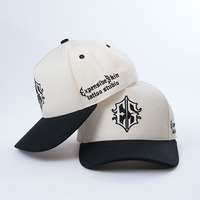 Custom Logo Gestructureerde Caps Sport Honkbal Hap 5 Vijf Panel Mannen En Vrouwen Nieuwe Gebogen Rand 2 Two Tone Baseball Cap