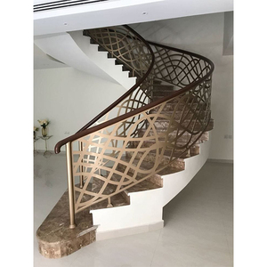 Round <strong>Stainless</strong> <strong>Steel</strong> Mesh <strong>Handrail</strong> for Hotel Indoor <strong>Stairs</strong> and Balcony Porch Railings-Contemporary Design 5-Year Warranty - Product Image 4