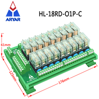Carte de relais G2R-1-E 18 canaux, module de relais de commande à distance, entrée AC DC 1NO1NC, 12V 24V
