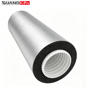 Tubo <span class=keywords><strong>de</strong></span> Aluminio Corrugado Plateado <span class=keywords><strong>de</strong></span> 200 mm, Tubo <span class=keywords><strong>de</strong></span> PE con Aislamiento <span class=keywords><strong>de</strong></span> Goma y Plástico, Conducto <span class=keywords><strong>Flexible</strong></span> para Sistemas <span class=keywords><strong>de</strong></span> Climatización HVAC - Product Image 3
