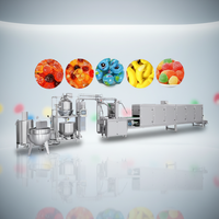 Machine voor het maken van harde en zachte snoepjes, productielijn voor gelei, lolly's en gummy snoep