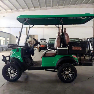 Nuevo Carro de Golf Eléctrico de 72V 4x4 con 7-8 Asientos, Motor de CA de 5KW, Autonomía de 70-90km, Velocidad de 50-70km/h, Capacidad de Subida de 25 Grados, Frenos de Disco, Certificación CE - Product Image 1