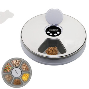 <span class=keywords><strong>Distributeur</strong></span> automatique <span class=keywords><strong>de</strong></span> nourriture pour animaux <span class=keywords><strong>de</strong></span> compagnie à 6 repas, programmable, pour chats et chiens, <span class=keywords><strong>distributeur</strong></span> intelligent à 6 compartiments avec enregistreur vocal pour nourriture sèche et humide - Product Image 3