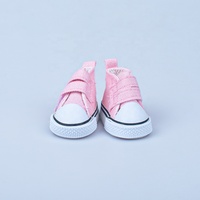 Chaussures de poupée pour elfes, accessoires de jouets miniatures en PVC souple de 5 cm, fixation par scratch, pour poupées BJD 1/6 – Vente chaude