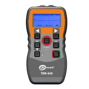 เครื่องทดสอบสายเคเบิลและตัวระบุตำแหน่งสายไฟ/จุดเสีย Sonel Sa Tdr410 แบบดิจิตอลความแม่นยำสูง ครอบคลุมทุกช่วงความยาว 1 เมตร ไม่มีอินเทอร์เฟซ - Product Image 4